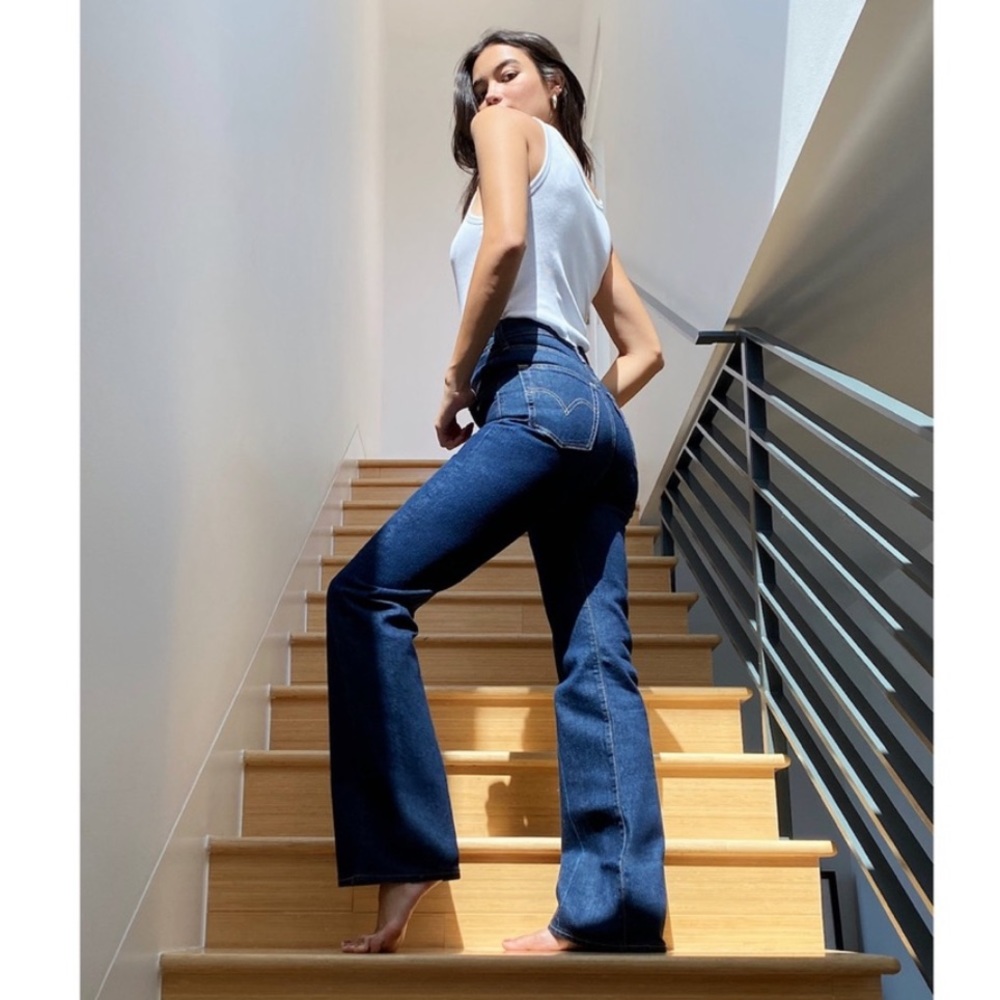 Levi’s x Aritzia Ribcage Bootcut High Key Jean